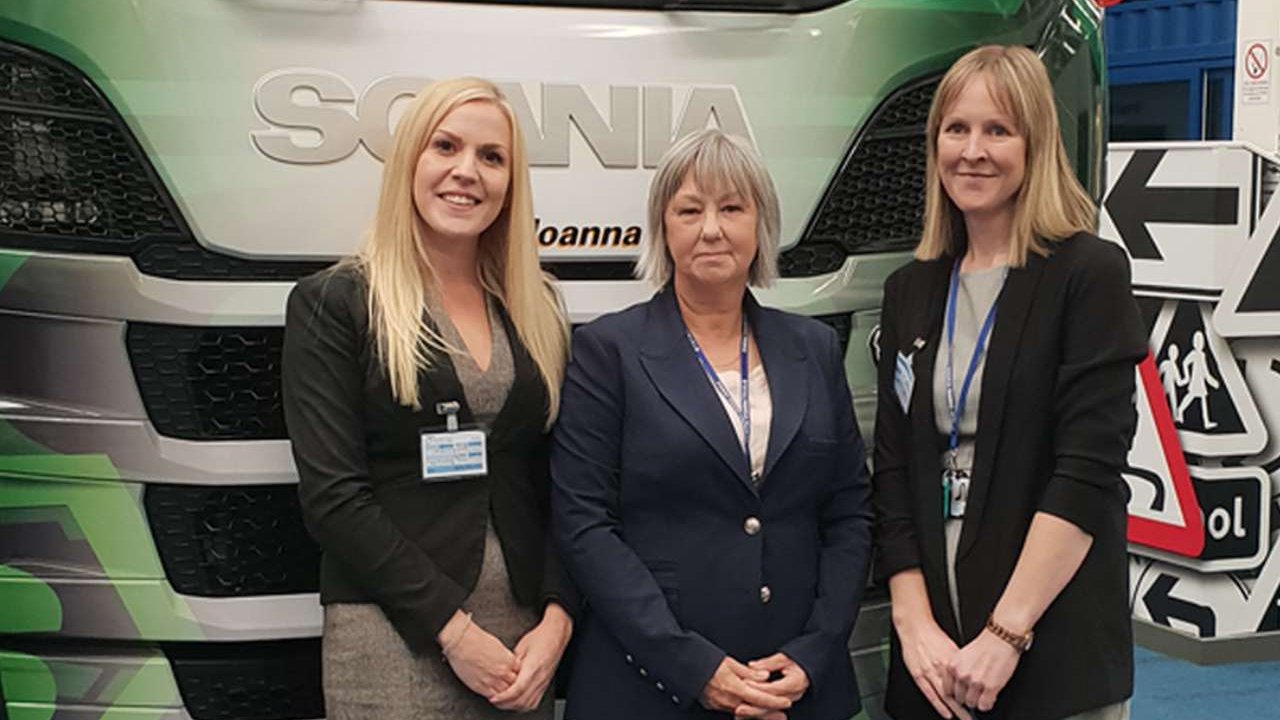 Leanne Shackleton, Corporate Partnership Manager at MOL, Jane Evison, Key Account Manager at Total People, and Wendy Blackburn, Operations Manager at Total People.