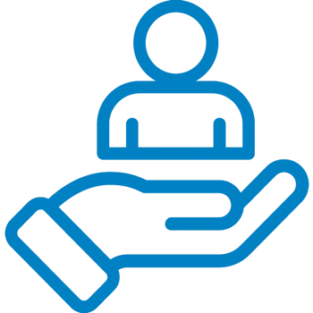 Leadership and management icon