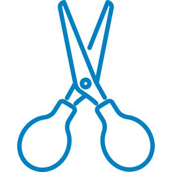 Hairdressing and barbering icon
