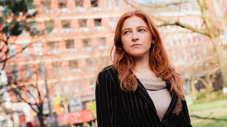 A Professional Services apprentice looks to the future with steely determination.