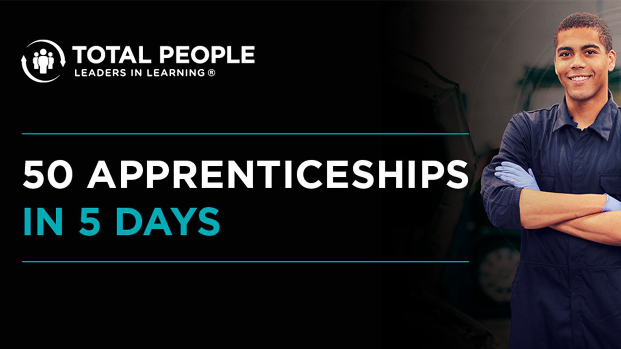 50 Apprenticeships in 5 Days campaign logo