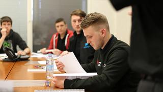 Apprentice Michael Woolley