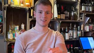 Apprentice Ollie Roberts, from Little Tap Restaurant and Bar.
