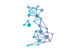 Graphic design of UK map with geometric elements