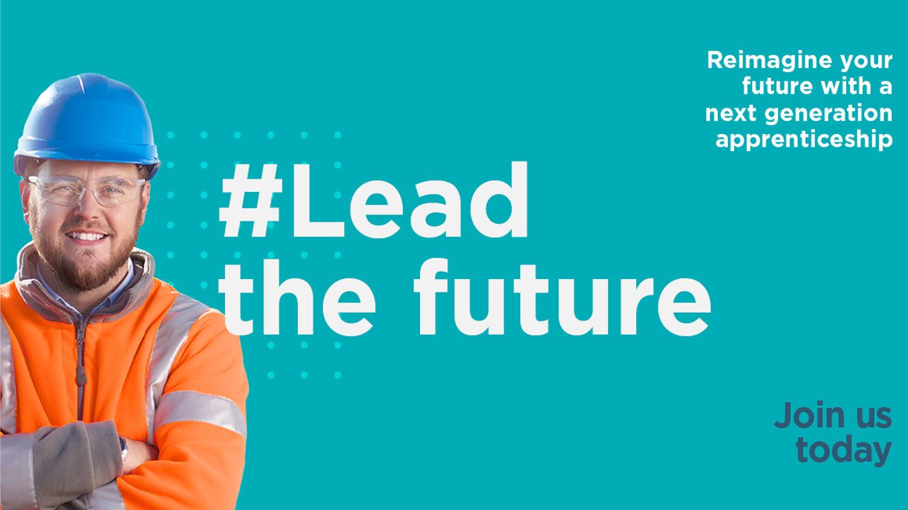Lead the Future campaign banner