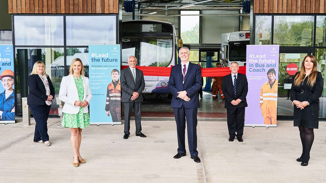 Total People official launch of the new bus, coach and HGV engineering hub.