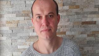 A portrait of Tomasz Wiecek apprentice