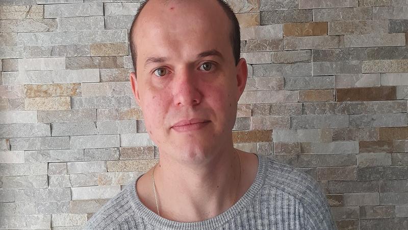 A portrait of Tomasz Wiecek apprentice