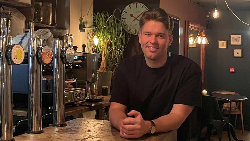 Myles Carr, owner of the Little Tap Restaurant and Bar.